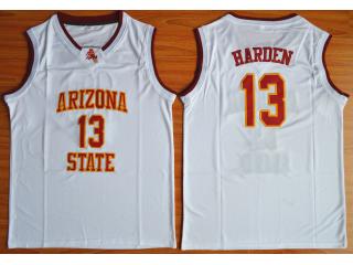 Arizona State Sun Devils 13 James Harden College Basketball Jersey White