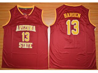 Arizona State Sun Devils 13 James Harden College Basketball Jersey Red