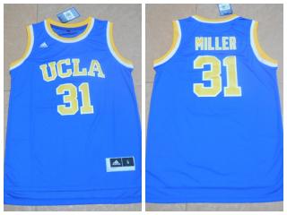 Adidas UCLA Bruins 31 Reggie Miller College Basketball Jersey Blue