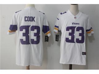 Minnesota Vikings 33 Dalvin Cook Football Jersey Legend White
