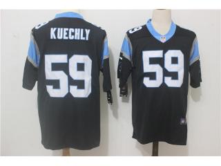 Carolina Panthers 59 Luke Kuechly Football Jersey Legend Black