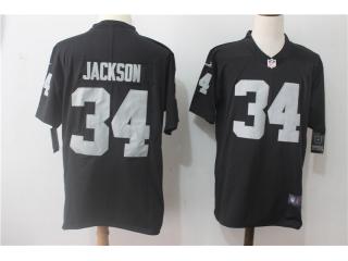 Oakland Raiders 34 Bo Jackson  Football Jersey Legend Black