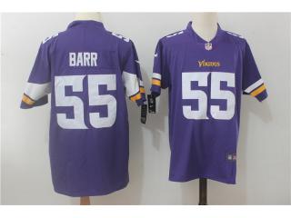 Minnesota Vikings 55 Anthony Barr Football Jersey Legend Purple