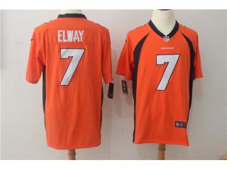Denver Broncos 7 John Elway Football Jersey Orange Fan Edition