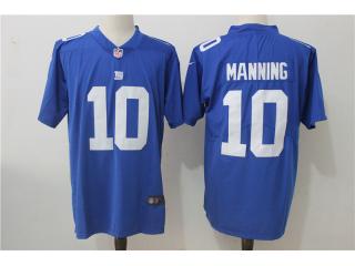 New York Giants 10 Eli Manning Football Jersey Legend Blue