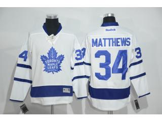 Classic Toronto Maple Leafs 34 Auston Matthews Ice Hockey Jersey White