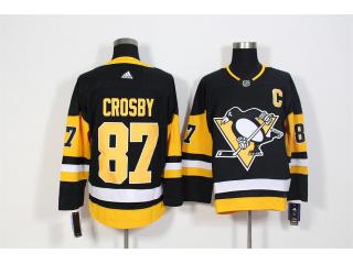 Adidas Classic Pittsburgh Penguins 87 Sidney Crosby Ice Hockey Jersey Black