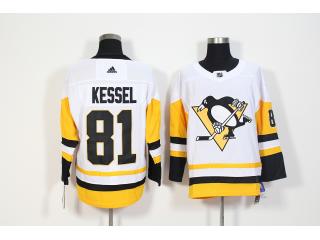 Adidas Classic Pittsburgh Penguins 81 Mary Hessel Ice Hockey Jersey White