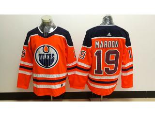 Adidas Classic Edmonton Oilers 19 Leon Draisaitl Ice Hockey Jersey Orange