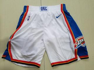 Nike Oklahoma City Thunde White shorts