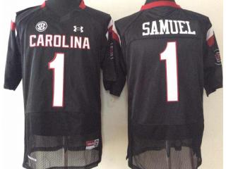 South Carolina Gamecock 1 Deebo Samuel College Football Jersey Black