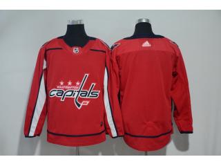 Adidas Classic Washington Capitals Blank Ice Hockey Jersey Red