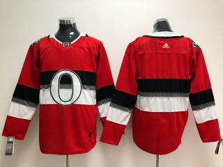 Adidas Classic Ottawa Senators Blank Ice Hockey Jersey Red
