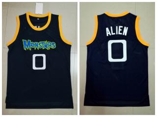 Movie 0 Alien College Basketball JerseyBlack