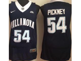 Villanova Wildcats 54 Ed Pinckney College Basketball Jersey Navy Blue