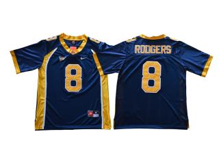 California Golden Bears 8 Aaron Rodgers College Football Jersey Navy Blue