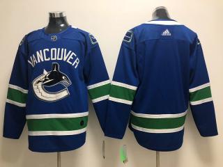 Adidas Classic Vancouver Canucks Blank Ice Hockey Jersey Blue