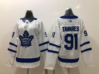 Women Adidas Classic Toronto Maple Leafs 91 John Tavares Ice Hockey Jersey White