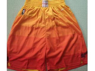 Utah Jazz shorts Orange city version