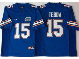 New Florida Gators 15 Tim Tebow College Football Jersey Blue
