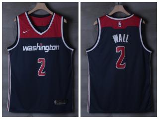 Nike Washington Wizards 2 John Wall Basketball Jersey Navy Blue Fan Edition