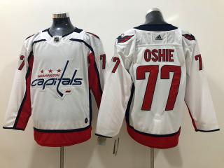 Adidas Classic  Washington Capitals 77 T.J. Oshie Ice Hockey Jersey White