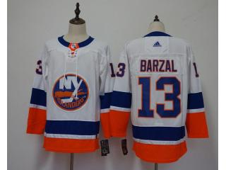 Adidas Classic New York Islanders 13 Mathew Barzal Ice Hockey Jersey White