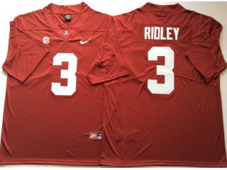 Alabama Crimson Tide 3 Calvin Ridley Limited College Football Jersey Red