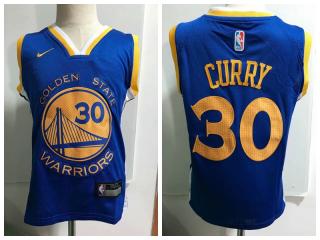 Baby Nike Golden State Warrior 30 Stephen Curry Basketball Jersey Blue
