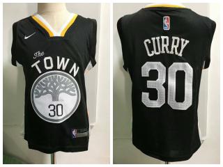Baby Nike Golden State Warrior 30 Stephen Curry Basketball Jersey Black