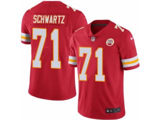 Kansas City Chiefs 71 Mitchell Schwartz Football Jersey Legend Red