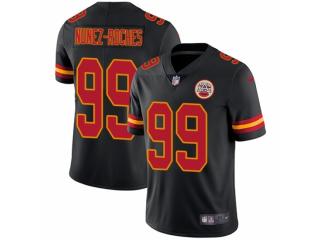 Kansas City Chiefs 99 Rakeem Nunez-Roches Football Jersey Legend Black