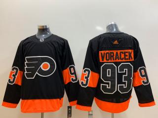 Adidas Classic Philadelphia Flyers 93 Jakub Voracek Ice Hockey Jersey Black