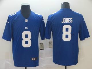 New York Giants 8 Daniel Jones Football Jersey Legend Blue