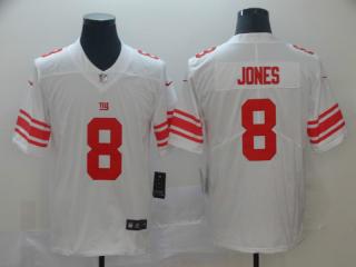 New York Giants 8 Daniel Jones Football Jersey Legend White