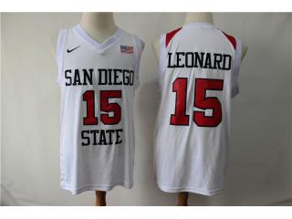 15 Leonard White University Edition of San Diego State University With the National Flag