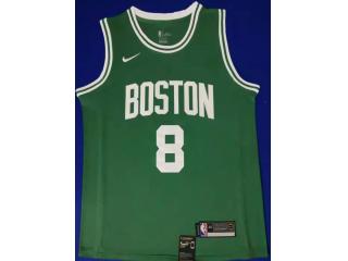 Nike Boston Celtics 8 Kemba Walker Basketball Jersey Green Fan