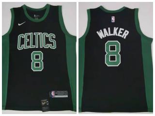 Nike Boston Celtics 8 Kemba Walker Basketball Jersey Black Fan