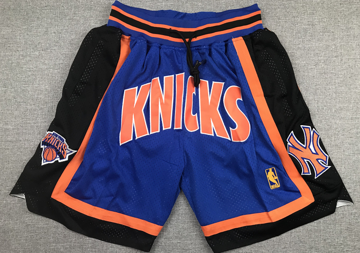 New York Knicks pocket pants blue