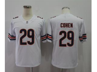 Chicago Bears 29 Tarik Cohen Football Jersey Legend White
