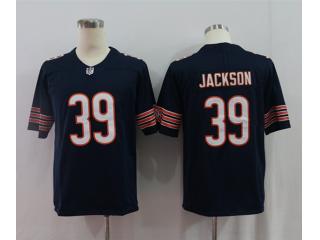 Chicago Bears 39 Eddie Jackson Football Jersey Legend Navy Blue