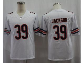 Chicago Bears 39 Eddie Jackson Football Jersey Legend White