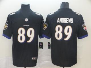 Baltimore Ravens 89 Mark Andrews Football Jersey Limited Black