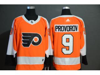 Adidas Classic Philadelphia Flyers 9 Ivan ProvorovIce Hockey Jersey Orange