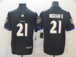 Baltimore Ravens 21 Mark Ingram II Football Jersey Limited Black