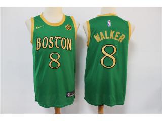 Nike Boston Celtics 8 Kemba Walker Basketball Jersey Green City Edition