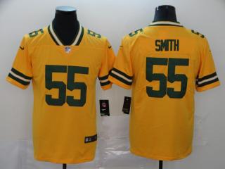 Green Bay Packers 55 Za'Darius Smith Football Jersey Legend Yellow 