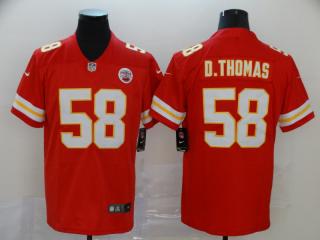 Kansas City Chiefs 58 Derrick Thomas Football Jersey Legend Red