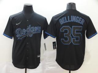 Nike Los Angeles Dodgers 35 Cody Bellinger Baseball Jersey Black Shadow fans