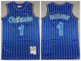 Orlando Magic 1 Penny Hardaway Basketball Jersey Blue Limited Edition